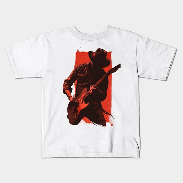 Indy Rock - Guitar Hero - Adventure Kids T-Shirt by Fenay-Designs